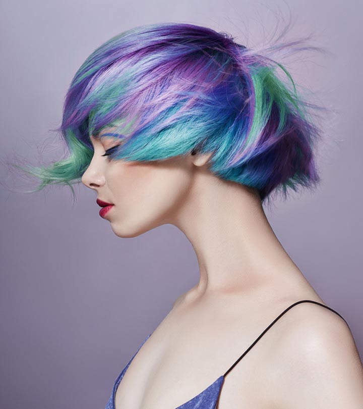 37 Stunning Blue and Purple Hair Colors