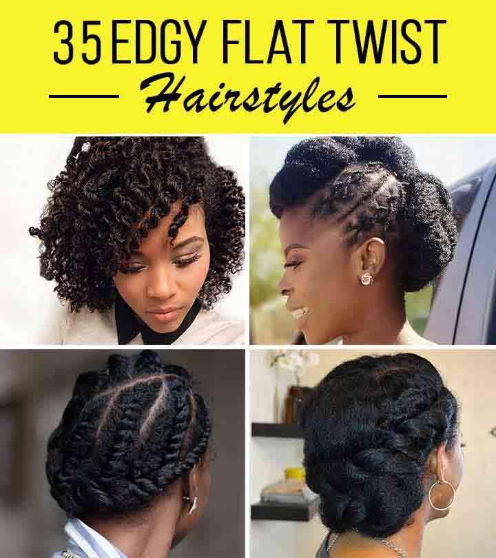 flat twist out hairstyles natural hair