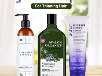 10 Best Natural Shampoos For Fine Hair, As Per A Cosmetologist ...
