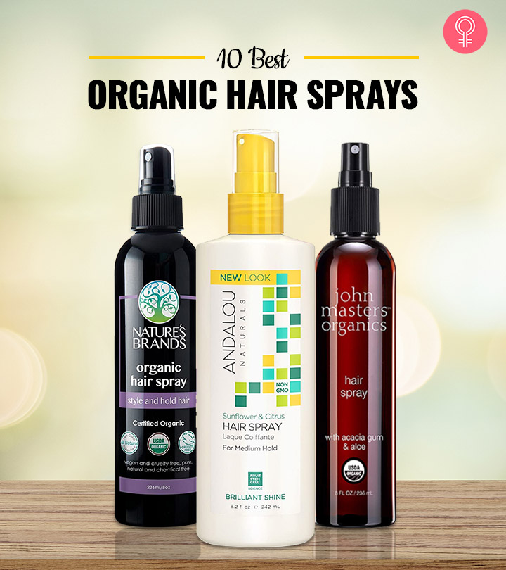 10 Best Organic Hair Sprays – 2023