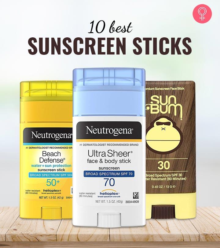 10 Best Sunscreen Sticks For Complete Sun Protection In 2024