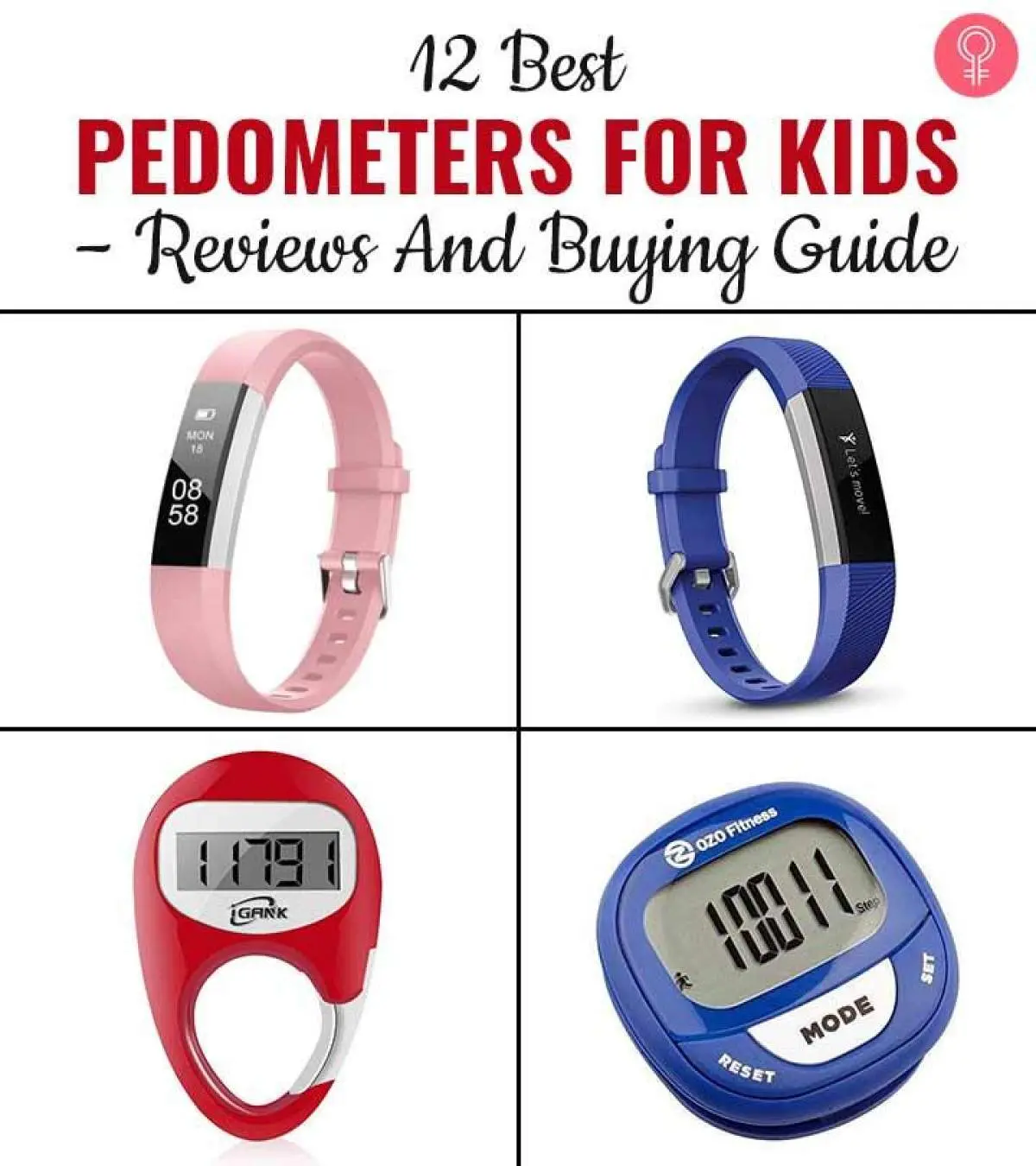 12 Best Fitness Coach-Approved Pedometers For Kids+Buying Guide