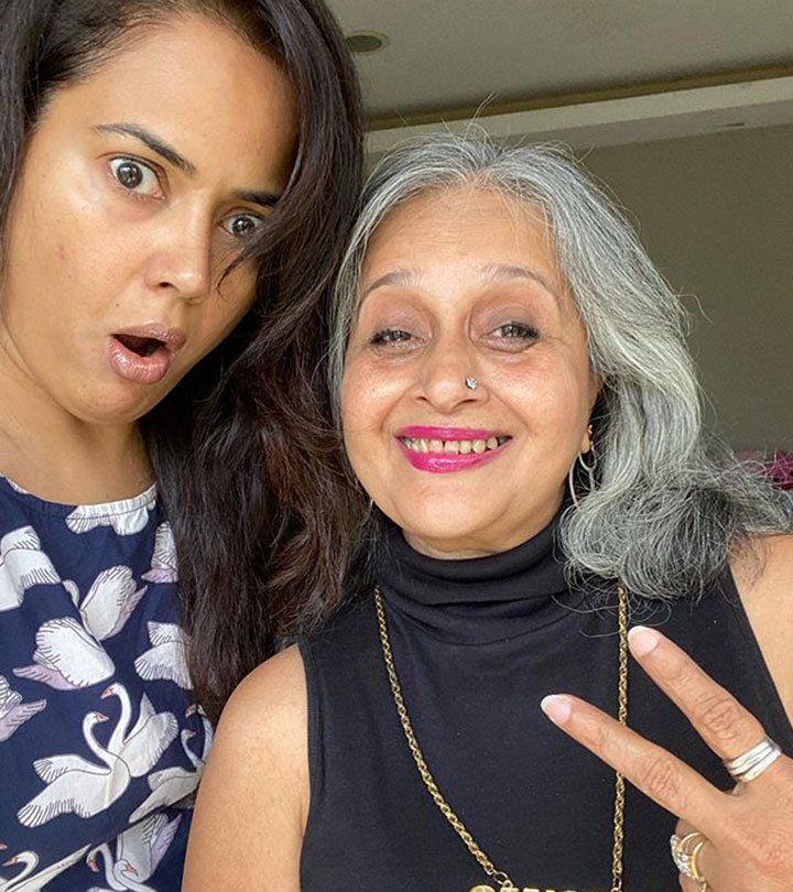 Sameera Reddy’s Relationship With Her “Sassy Saasu” Is In-Law Goals