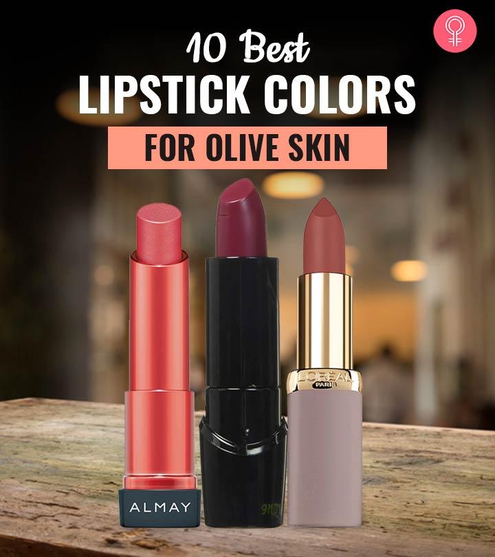 The 10 Best Lipstick Colors For Olive Skin