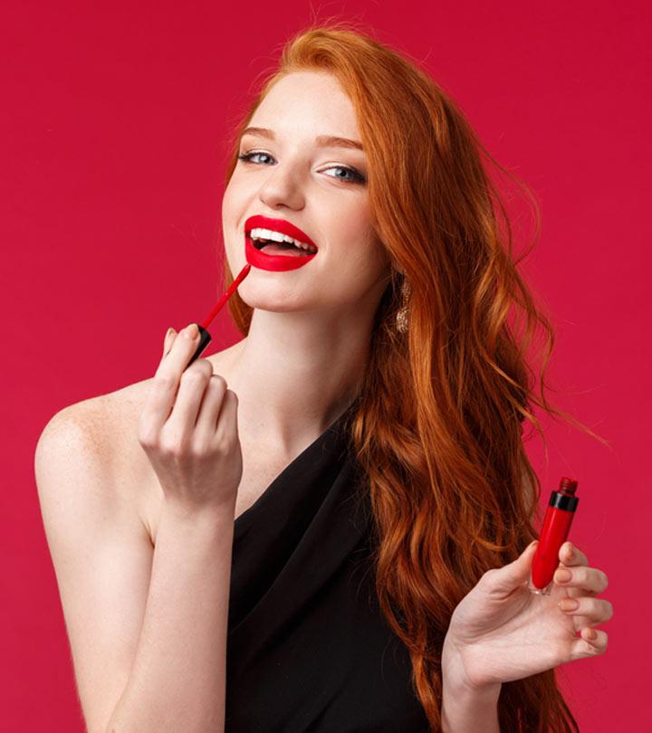 7 Best Makeup Artist-Approved Lipsticks For Redheads You Must Try In 2024