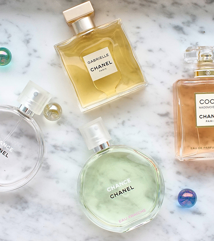 coco chanel perfume names