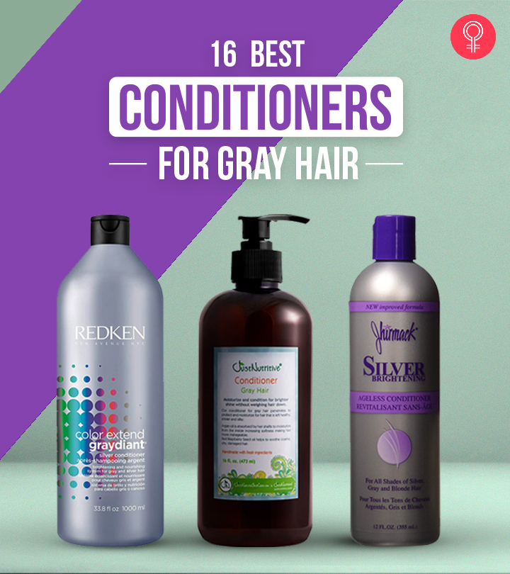 16 Best Conditioners For Gray Hair – 2023