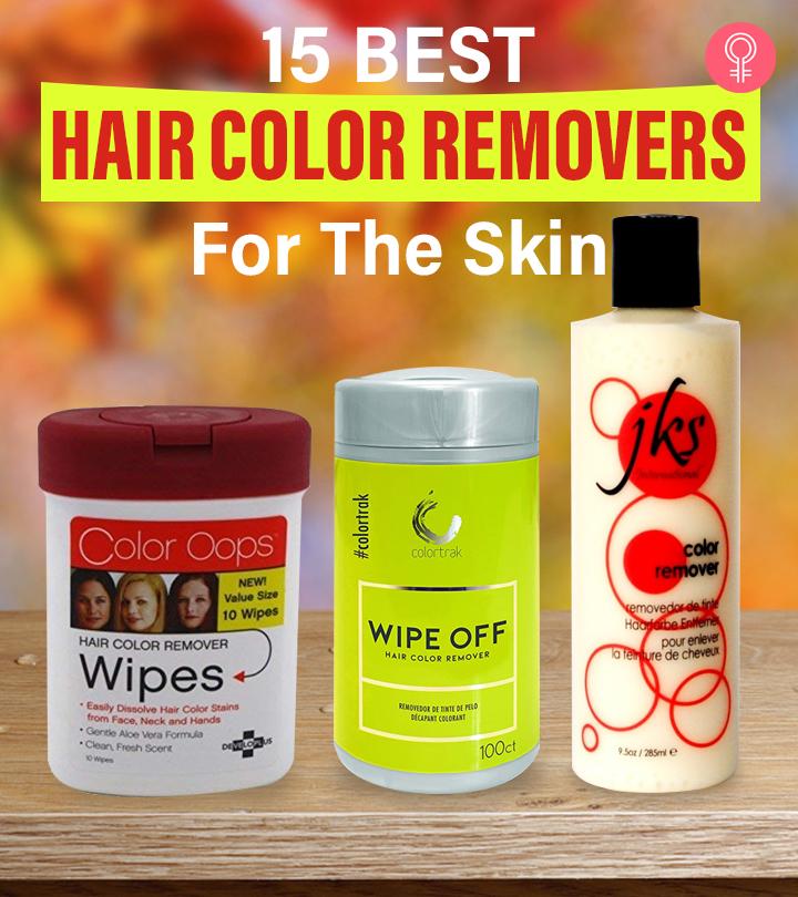 Hair Color Stain Remover