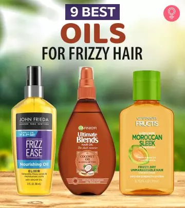 9 Best Oils For Frizzy Hair That Make It Smooth And Shiny – 2024