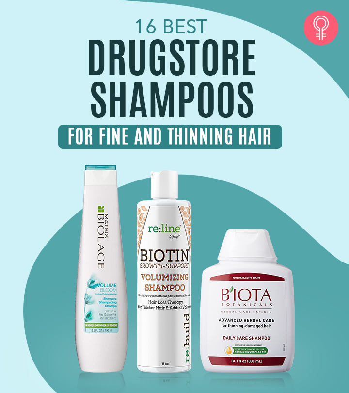 16 Best Drugstore Shampoos For Fine Hair, As Per A Hairstylist  (2024)