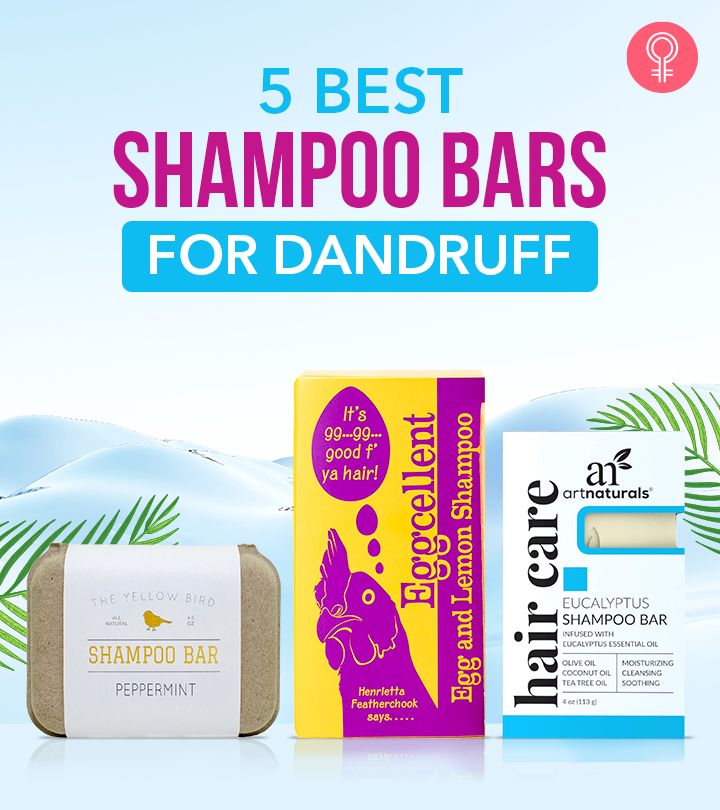 5 Best Shampoo Bars To Get Rid Of Dandruff