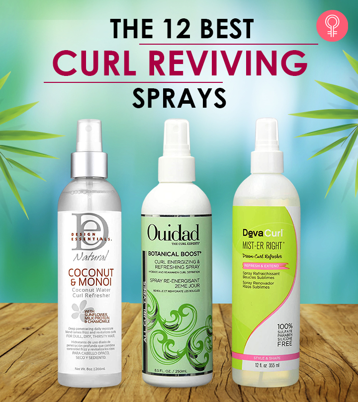 12 Best Curl Refresher Sprays For Shine & Softness, As Per A Hairdresser