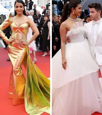 Throwback: 7 Indian Divas Whose Iconic Cannes Red Carpet Looks Dazzled Us All