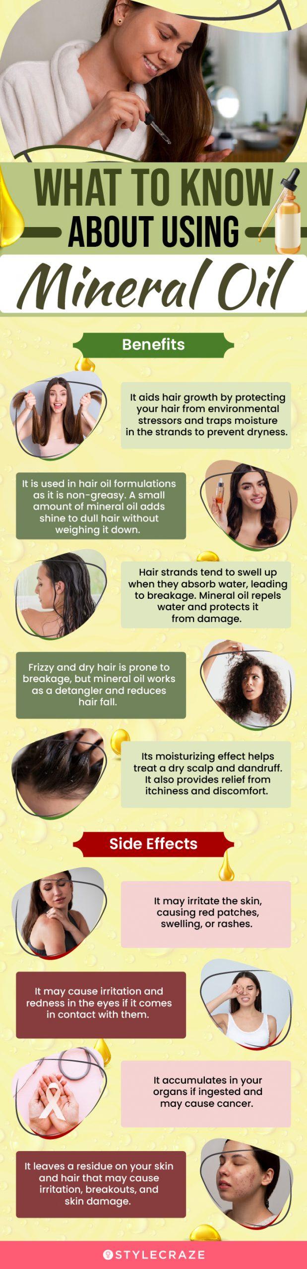 Mineral oil good for on sale hair