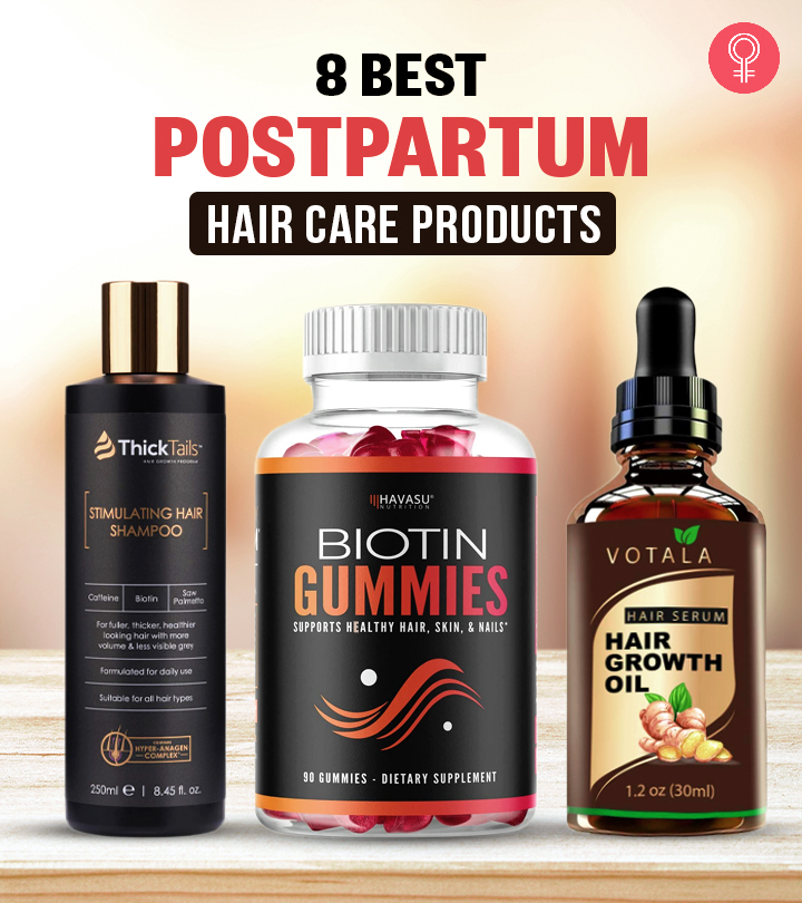 8 Best Products For Postpartum Hair Loss With Expert Reviews – 2024