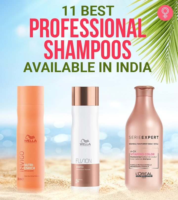 11 Best Professional Shampoos Available In India