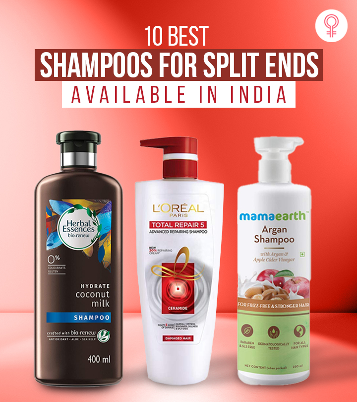 10 Best Shampoos For Split Ends Available In India