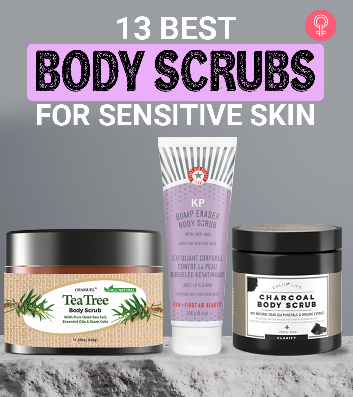 13 Best Body Scrubs For Sensitive Skin (2024), As Per An Esthetician