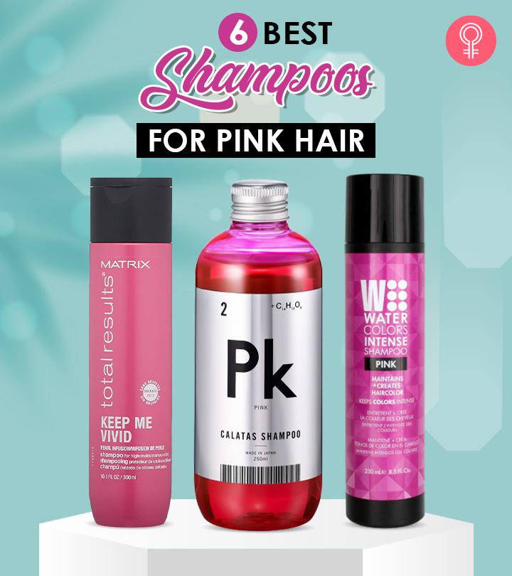 Pink shop hair shampoo
