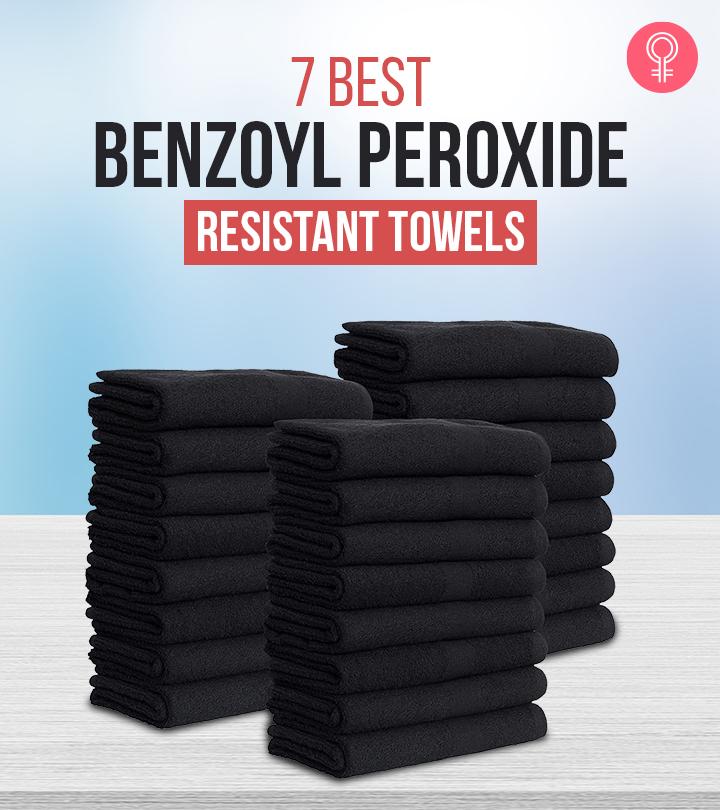Best benzoyl peroxide top resistant towels