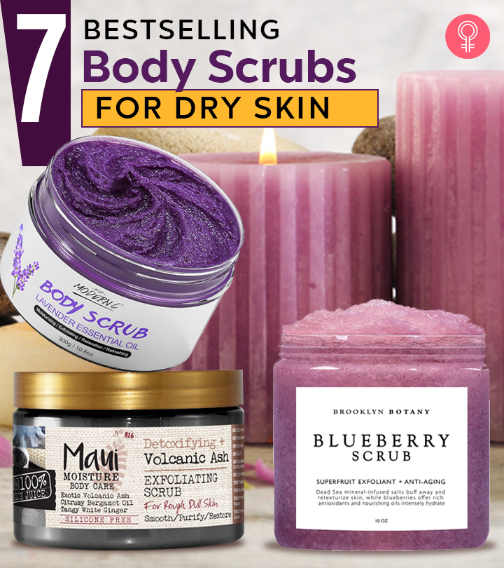 7 Best Body Scrubs For Dry Skin That Remove Dead Cells & Impart Glow