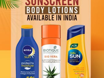 9 Best Sunscreen Body Lotions Available In India