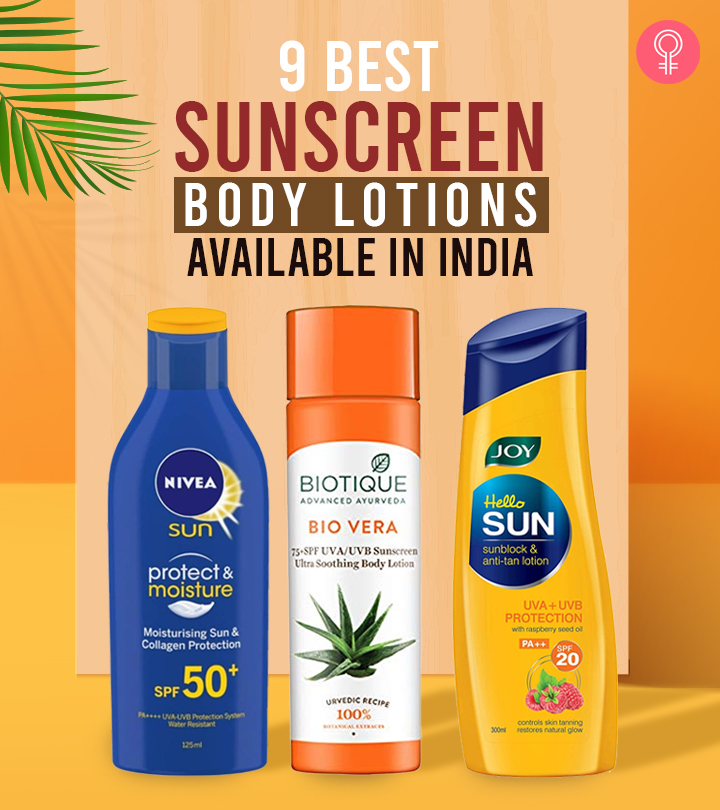 9 Best Sunscreen Body Lotions Available In India