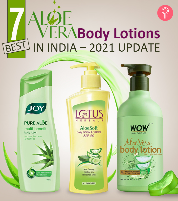 7 Best Aloe Vera Body Lotion in India - 2023 Update (With Reviews)