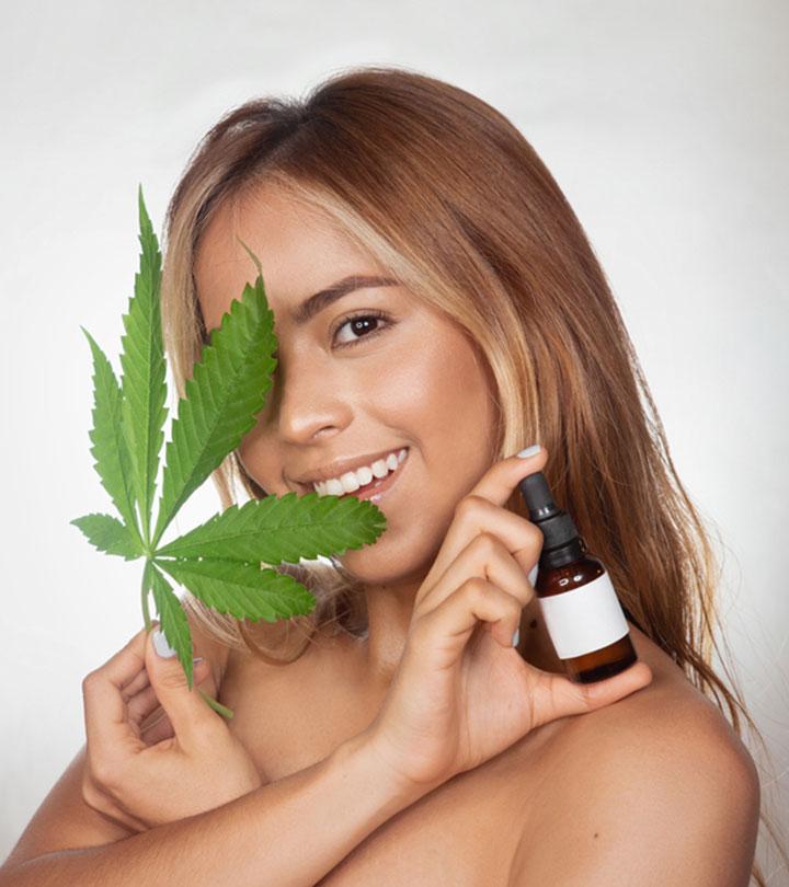 Woman Wondering If Cbd Oil Helps With Hair Loss