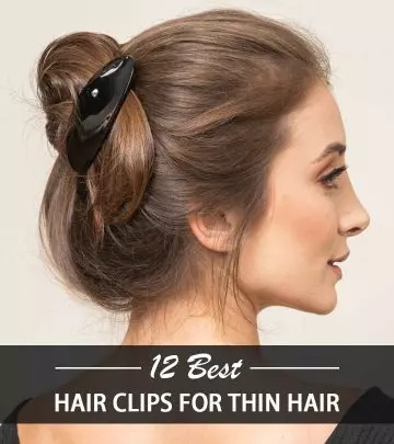 12 Best Hair Clips For Thin Hair, Recommended By An Expert (2024)