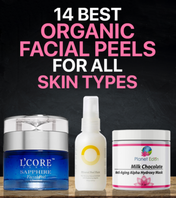 14 Best Organic Facial Peels For Healthy And Glowing Skin