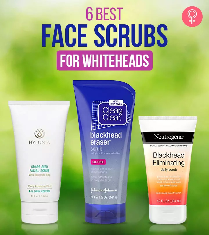 6 Best Face Scrubs For Whiteheads Removal – Fast-acting