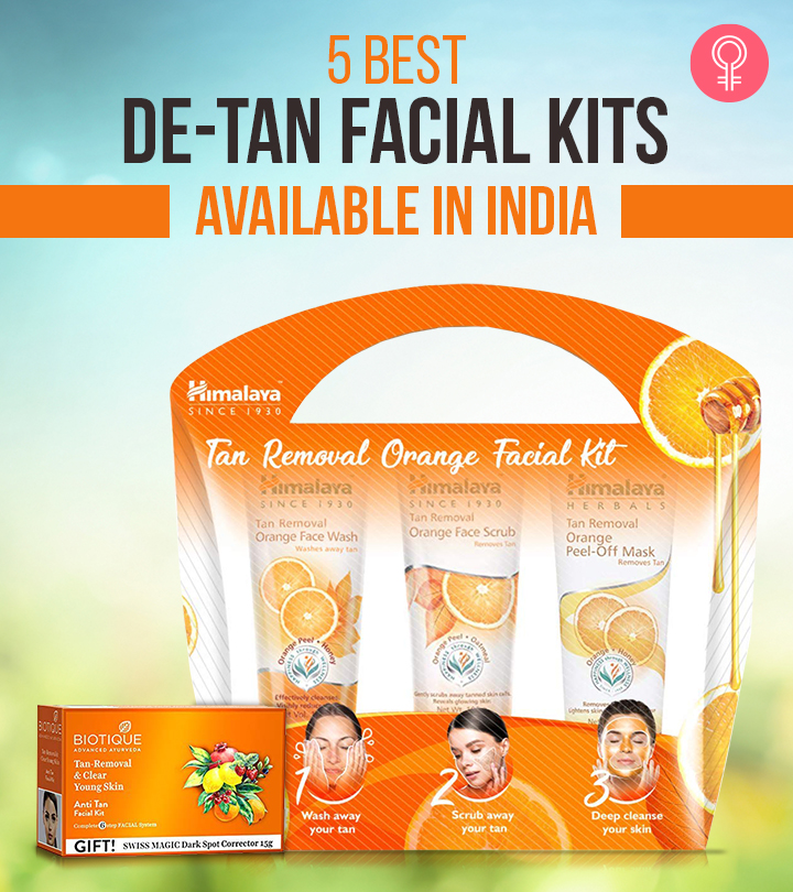 5 Best De-Tan Facial Kits Available In India