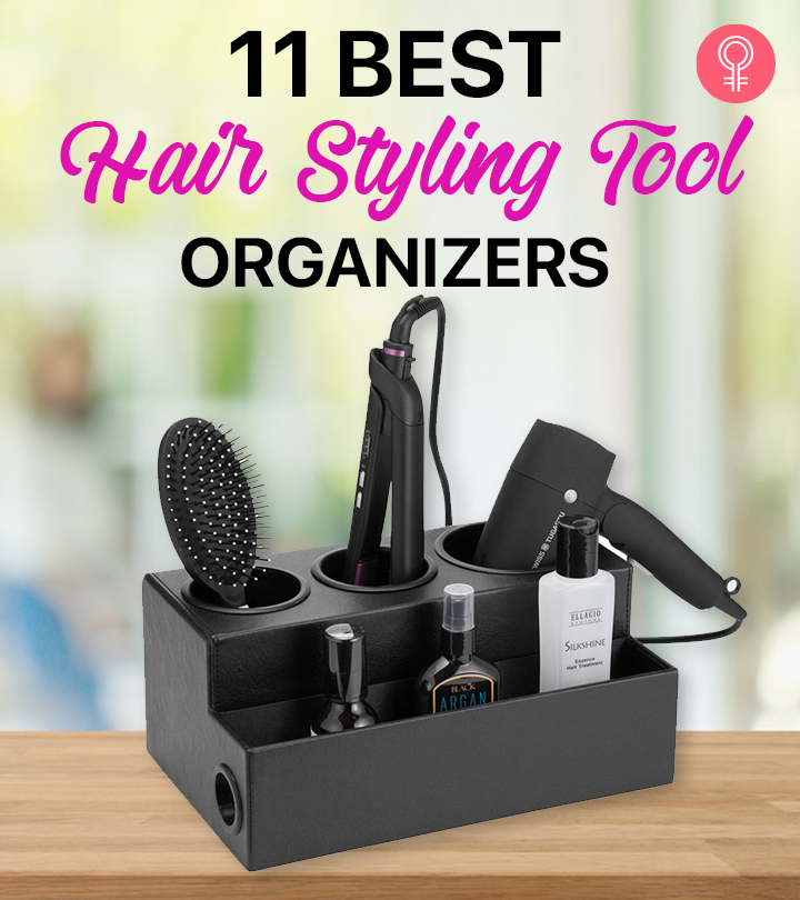 11 Best Hair Styling Tool Organizers For Brushes & Dryers – 2023