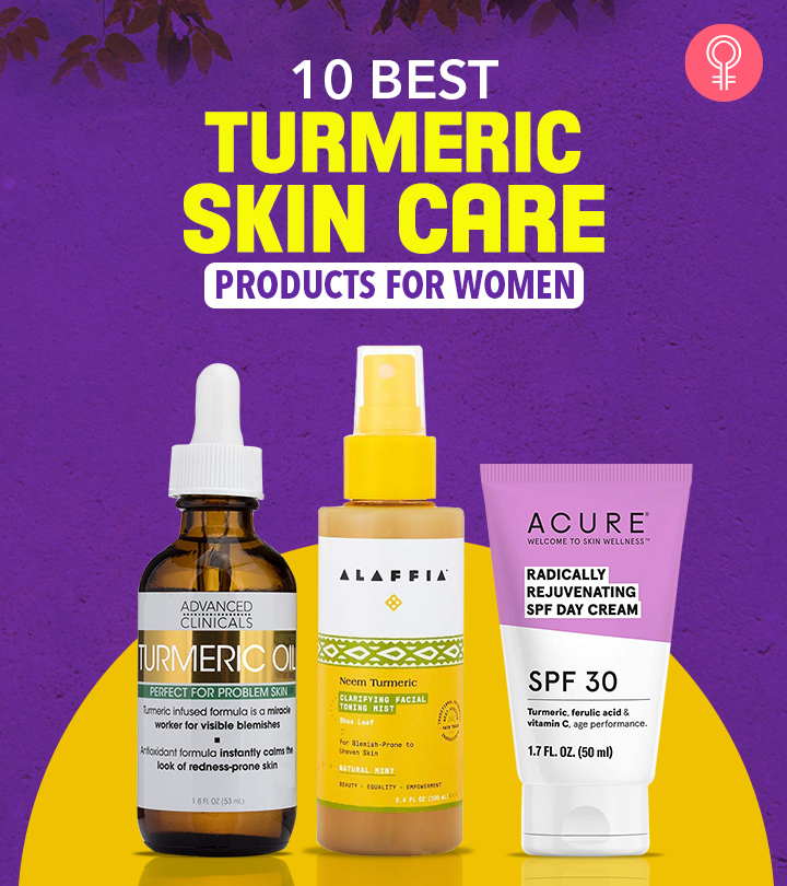 10 Best Turmeric Skin Care Products For Women