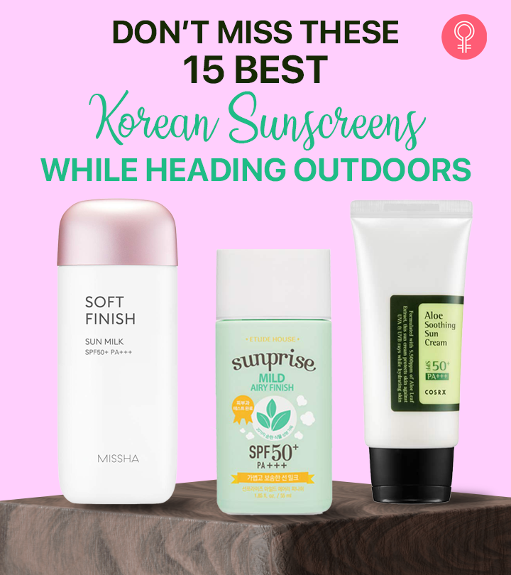 15 Best Korean Sunscreens That Suit Every Skin Type – 2023
