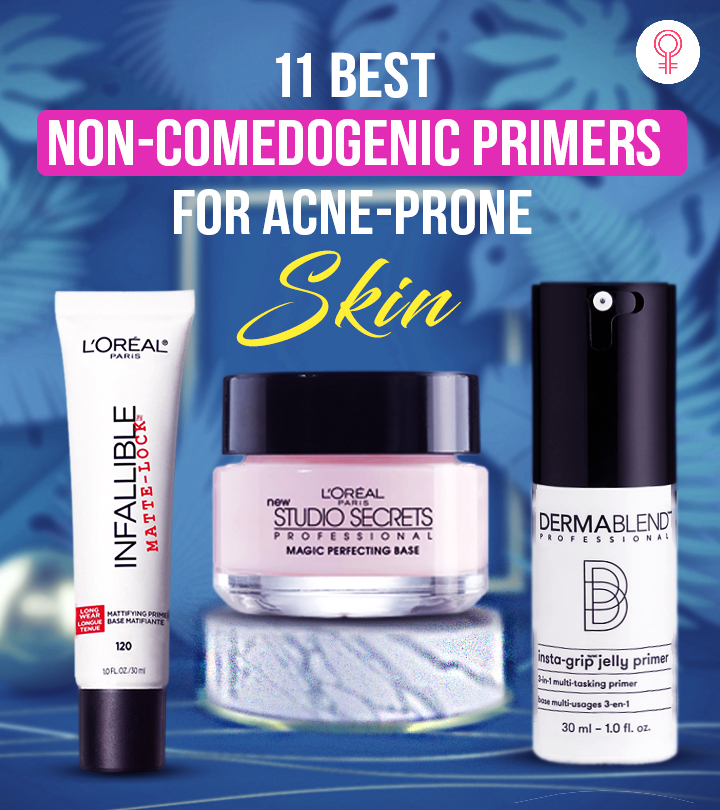 11 Best Non-Comedogenic Primers For Acne-Prone Skin