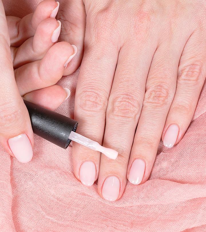 Pure | Sheer Peachy Pink Tint Nail Polish | ella+mila