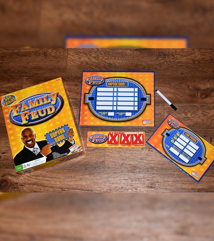  Family FEUD Kids Edition Card Game, Kid-Friendly