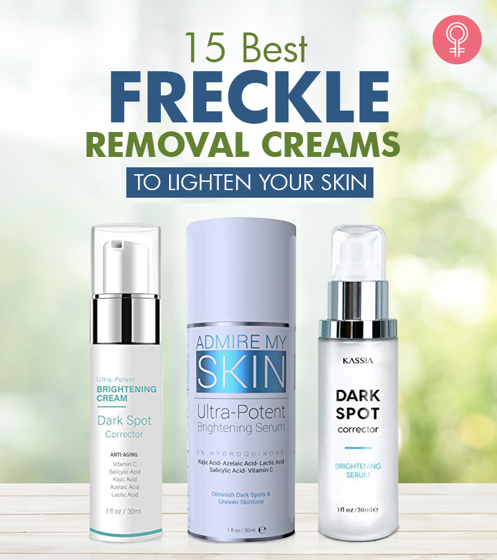 15 Best Freckle Removal Creams (2024), According To A Dermatologist