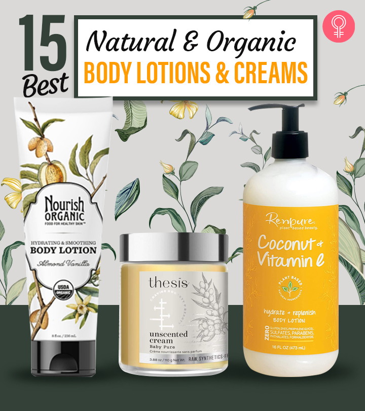 15 Best Organic Body Lotions And Creams To Keep The Skin Soft – 2024