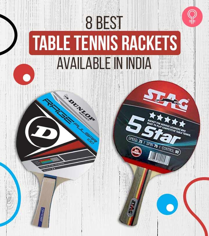 8 Best Table Tennis Rackets Available In India