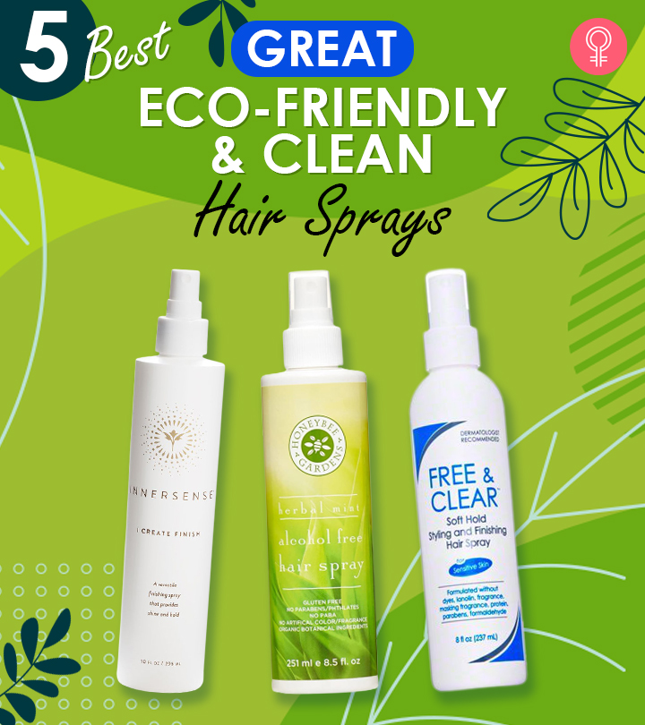 5 Best Green Or Eco-Friendly Hair Sprays On Amazon
