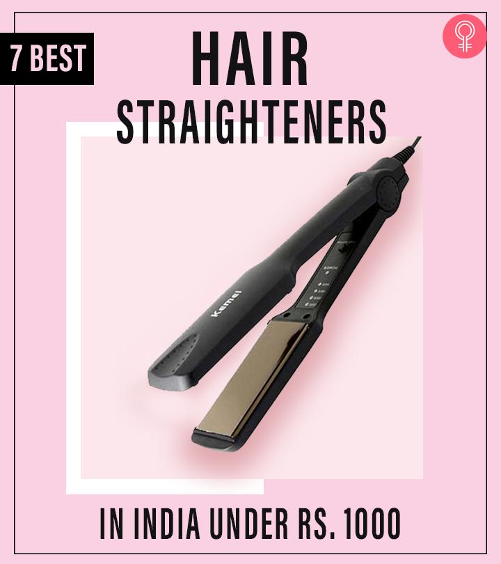 7 Best Hair Straighteners In India Under Rs. 1000