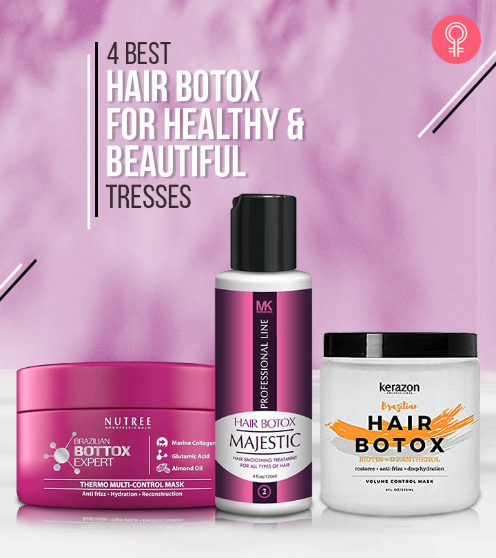 4 Best Hair Botox For Healthy & Beautiful Tresses, As Per An Expert – 2024