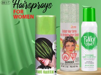 4 Best Green Hair Spray Of 2023, Recommended By A Cosmetologist