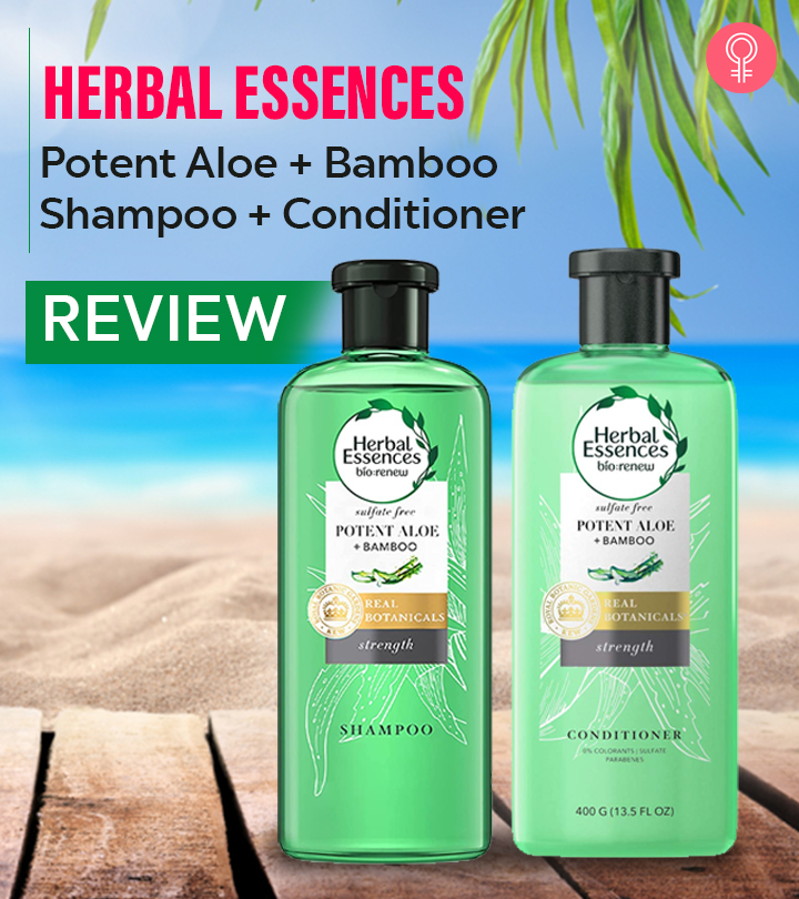 Herbal Essences Potent Aloe & Bamboo Shampoo + Conditioner ...