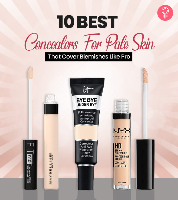 10 Best Concealers For Pale Skin That Cover Blemishes Like Pro