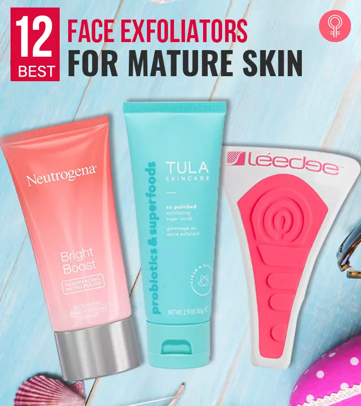 12 Best Drugstore Face Exfoliators For Mature Skin – 2023