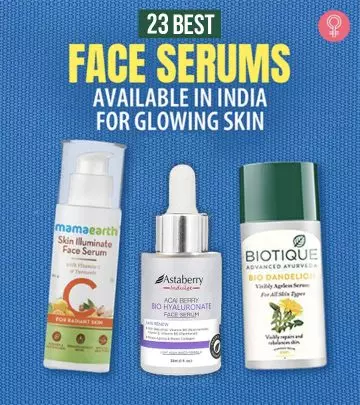 23 Best Face Serums Available In India For Glowing Skin